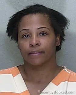 Mugshot of Quana Monique Richardson booked in Marion County, Florida on August 13, 2026