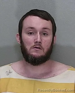 Mugshot of James Michael Walker booked in Marion County, Florida on August 13, 2026