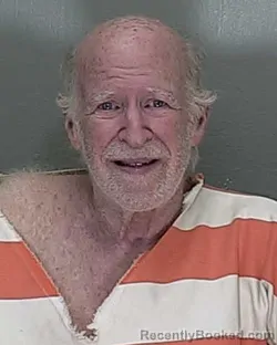 Mugshot of Harold Krasner booked in Marion County, Florida on August 13, 2026