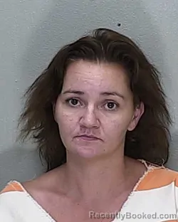 Mugshot of Jenelle Amber Wolfe booked in Marion County, Florida on August 13, 2026
