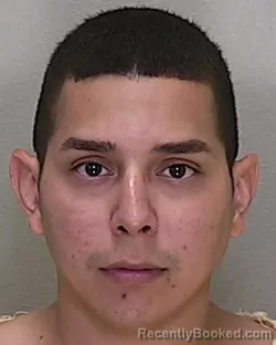 Mugshot of Cesar Ramon Estrada Garcia booked in Marion County, Florida on August 14, 2026