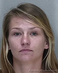 Mugshot of Ashlee Taylor Mccready booked in Marion County, Florida on August 14, 2026
