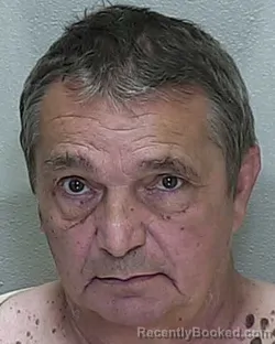 Mugshot of David Charles Kincaid booked in Marion County, Florida on August 14, 2026