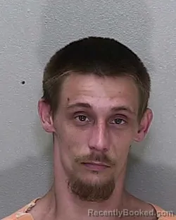 Mugshot of Zackery Sebastian Teeling booked in Marion County, Florida on August 14, 2026