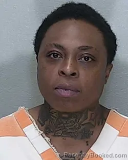 Mugshot of Kenesha R Bradshaw booked in Marion County, Florida on August 14, 2026