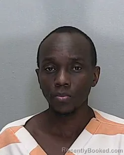 Mugshot of Nick Otieno Opondo booked in Marion County, Florida on August 14, 2026