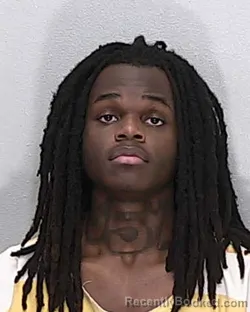 Mugshot of Labrentae Michael Thomas booked in Marion County, Florida on August 14, 2026