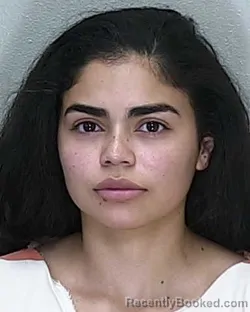 Mugshot of Brianna Lynn Covarrubias booked in Marion County, Florida on August 14, 2026