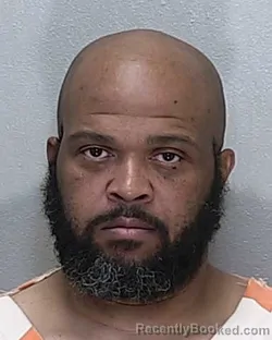 Mugshot of Antonio Bruce Lewis booked in Marion County, Florida on August 15, 2026