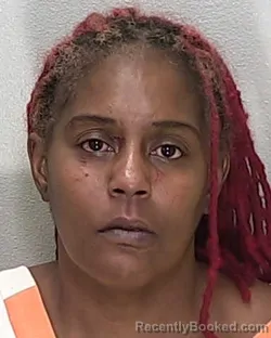 Mugshot of Katrina Lasha Lawson booked in Marion County, Florida on August 15, 2026
