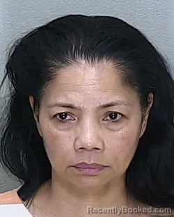 Mugshot of Vilma Devine booked in Marion County, Florida on August 15, 2026