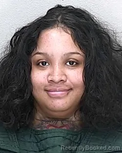 Mugshot of Sonia Margarita Cofield booked in Marion County, Florida on August 15, 2026