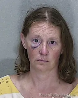 Mugshot of Blaire Earhart booked in Marion County, Florida on August 15, 2026