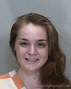 Mugshot of Stephanie Marie Elizabeth Tullercash booked in Marion County, Florida on August 15, 2026