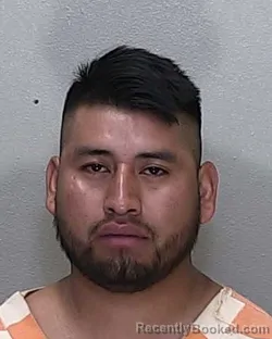 Mugshot of Samuel Sanchez Gomez booked in Marion County, Florida on August 15, 2026