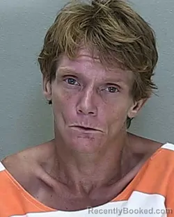 Mugshot of Sarah Lynn Bushong booked in Marion County, Florida on August 16, 2026