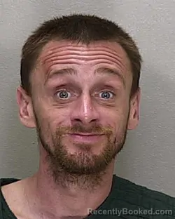 Mugshot of Ryan Keith Garbula booked in Marion County, Florida on August 16, 2026
