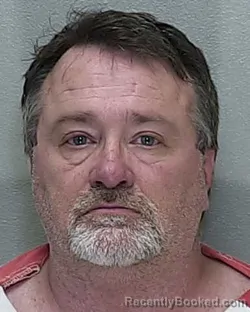 Mugshot of Kevin Theodore Lammers booked in Marion County, Florida on August 16, 2026