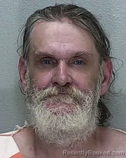 Mugshot of Kenneth Richard Clark booked in Marion County, Florida on August 16, 2026