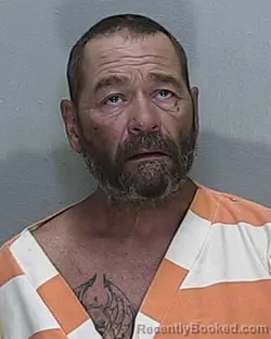 Mugshot of Chris Charles Gaunt booked in Marion County, Florida on August 16, 2026