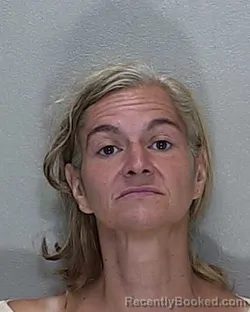 Mugshot of Raylene Rutland booked in Marion County, Florida on August 17, 2026