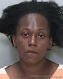 Mugshot of Simone Denise Pittman booked in Marion County, Florida on August 17, 2026