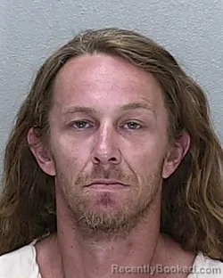 Mugshot of Shawn Patrick Muncy booked in Marion County, Florida on August 17, 2026