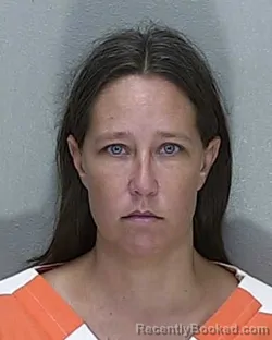 Mugshot of Melissa Tuccio booked in Marion County, Florida on August 17, 2026