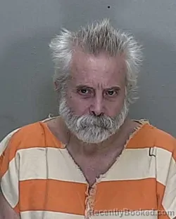 Mugshot of Richard Pergler booked in Marion County, Florida on August 17, 2026