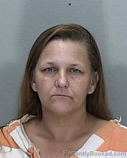 Mugshot of Amanda Jeanette Fyffe booked in Marion County, Florida on August 18, 2026