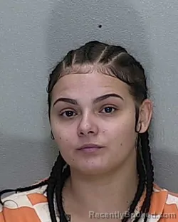 Mugshot of Cheyanne Kay Stephens booked in Marion County, Florida on August 18, 2026