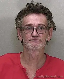 Mugshot of Anthony Lee Carroll booked in Marion County, Florida on August 18, 2026