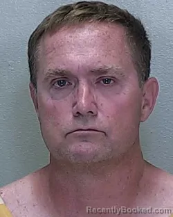 Mugshot of David Scott Kirby booked in Marion County, Florida on August 18, 2026