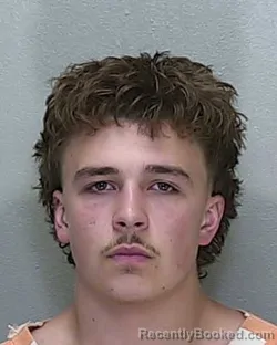 Mugshot of Kolton Joe Wilson booked in Marion County, Florida on August 18, 2026