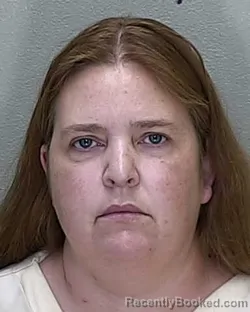 Mugshot of Jennifer Robin Williams booked in Marion County, Florida on August 19, 2026
