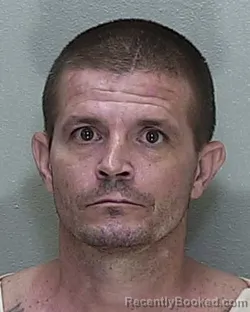 Mugshot of James Dean Delago booked in Marion County, Florida on August 19, 2026