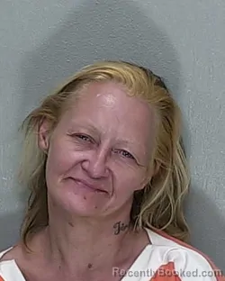 Mugshot of Deanna Lynn Lusby booked in Marion County, Florida on August 19, 2026