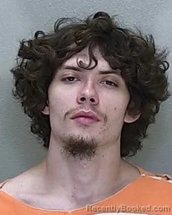 Mugshot of Justin Levi Spencer booked in Marion County, Florida on August 19, 2026