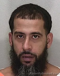 Mugshot of Christopher Caban booked in Marion County, Florida on August 20, 2026