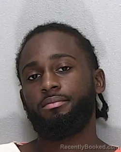 Mugshot of Sean Jamal Shamory Francois booked in Marion County, Florida on August 20, 2026