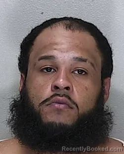 Mugshot of Brian Bladimir Pacheco booked in Marion County, Florida on August 20, 2026