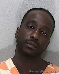 Mugshot of Nathaniel Rashad Brown booked in Marion County, Florida on August 20, 2026