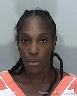 Mugshot of Ronesha Michelle Acres booked in Marion County, Florida on August 20, 2026