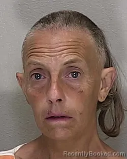 Mugshot of Anna Marie Roberts booked in Marion County, Florida on August 21, 2026