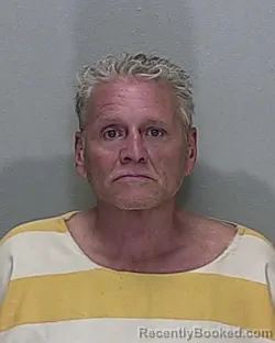 Mugshot of Kerry Todd Gill booked in Marion County, Florida on August 21, 2026