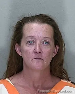 Mugshot of Brandi Leigh Garrett booked in Marion County, Florida on August 21, 2026