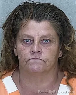 Mugshot of Violet Rose Gardner booked in Marion County, Florida on August 21, 2026