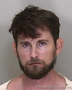 Mugshot of Matthew D Coggin booked in Marion County, Florida on August 22, 2026