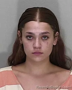 Mugshot of Annabelle Marie Acevedo booked in Marion County, Florida on August 22, 2026