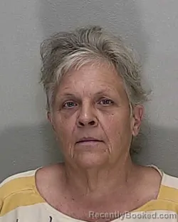 Mugshot of Laurie Godwin booked in Marion County, Florida on August 22, 2026